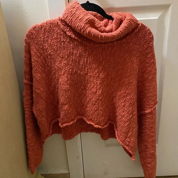 New with tags never worn free people cowl neck sweater - Picture 2 of 6